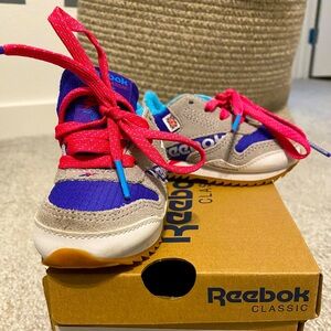 Like new infant Reebok sneakers.